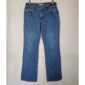 LEVIS 550 Relaxed Boot Cut Medium Wash Denim Jeans Womens Size 10 Medium